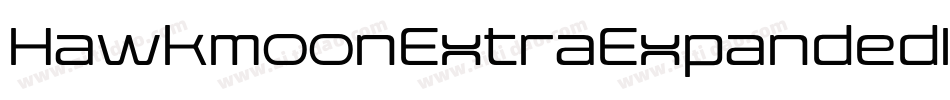 HawkmoonExtraExpandedItalic-yRld字体转换