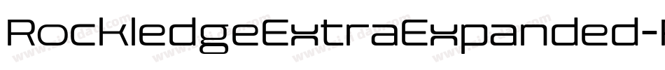 RockledgeExtraExpanded-RppB3字体转换