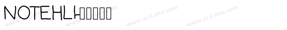 NOTEHLI字体转换