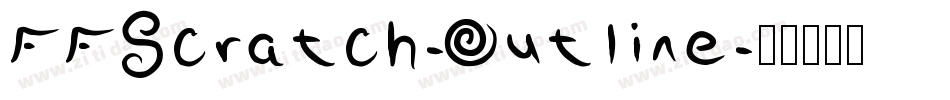 FFScratch-Outline字体转换