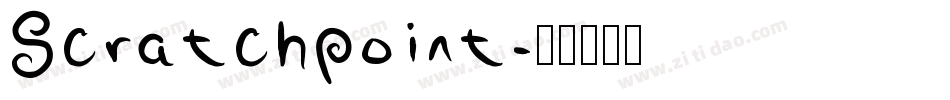 ScratchPoint字体转换