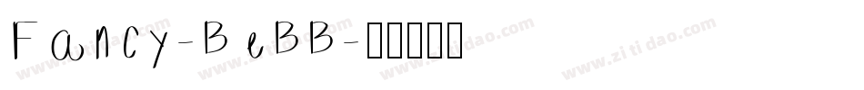 Fancy-BeBB字体转换