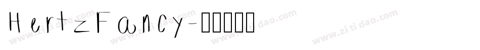 HertzFancy字体转换