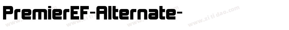 PremierEF-Alternate字体转换