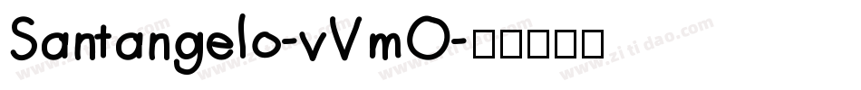 Santangelo-vVmO字体转换
