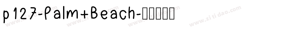 p127-Palm+Beach字体转换