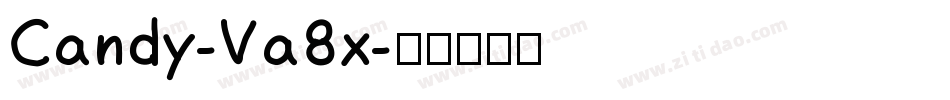 Candy-Va8x字体转换