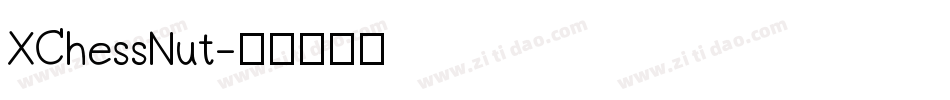 XChessNut字体转换