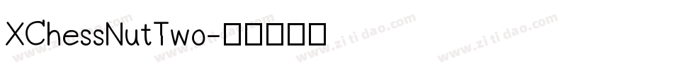 XChessNutTwo字体转换