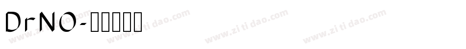 DrNO字体转换