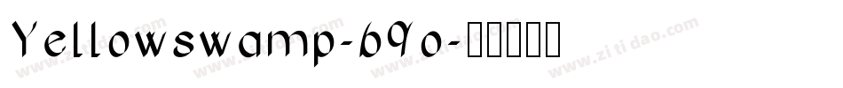 Yellowswamp-69o字体转换