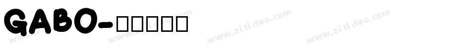 GABO字体转换