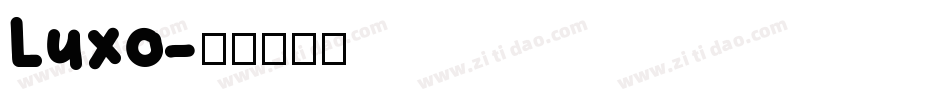 Luxo字体转换