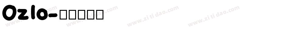 Ozlo字体转换