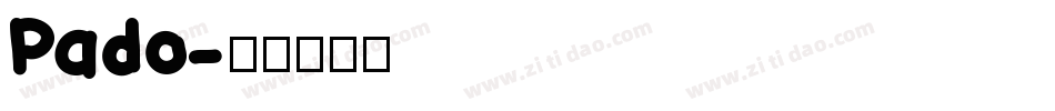 Pado字体转换