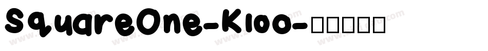 SquareOne-K10o字体转换
