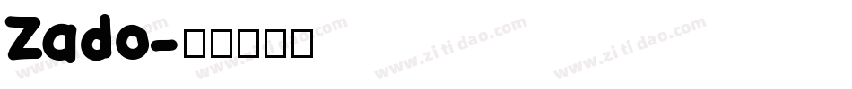 Zado字体转换