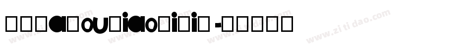 FZLaGouBiaoTiTiS字体转换