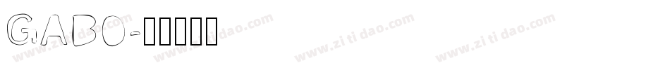 GABO字体转换