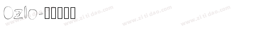 Ozlo字体转换