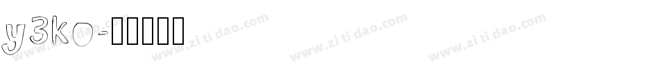 y3ko字体转换