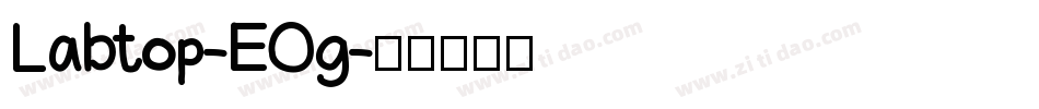 Labtop-EOg字体转换
