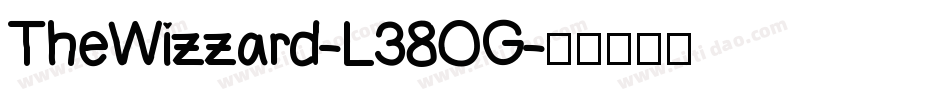 TheWizzard-L38OG字体转换