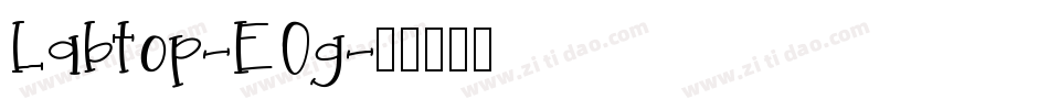 Labtop-EOg字体转换