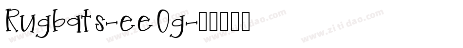 Rugbats-eeOg字体转换