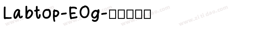 Labtop-EOg字体转换