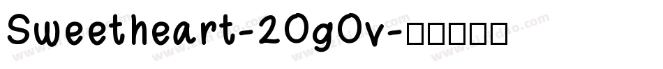 Sweetheart-2OgOv字体转换