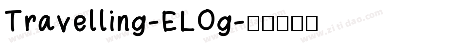 Travelling-ELOg字体转换