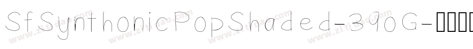 SfSynthonicPopShaded-39oG字体转换 SfSynthonicPopShaded-39oG字体转换