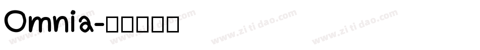 Omnia字体转换