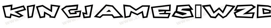 Kingjames-WZDV字体转换