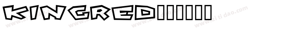 Kingred字体转换