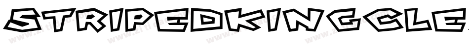StripedKingClean-Knxl字体转换