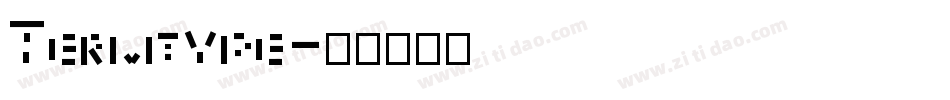 Termtype字体转换