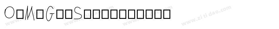 OhMyGodStars字体转换