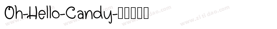 Oh-Hello-Candy字体转换