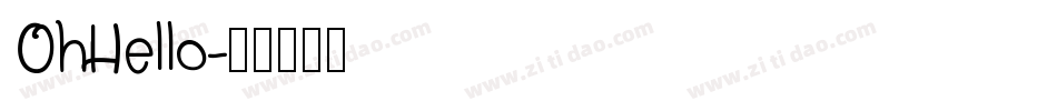 OhHello字体转换