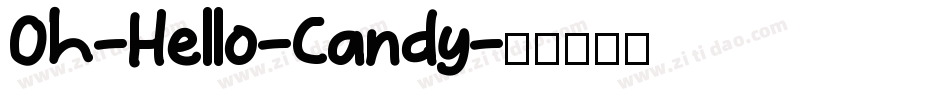 Oh-Hello-Candy字体转换