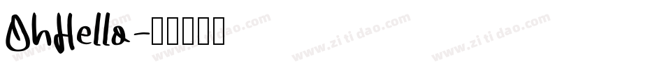 OhHello字体转换