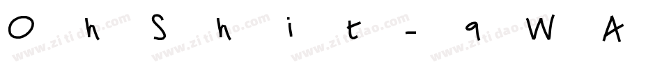 OhShit-9WA0字体转换