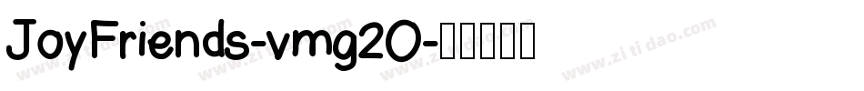 JoyFriends-vmg2O字体转换