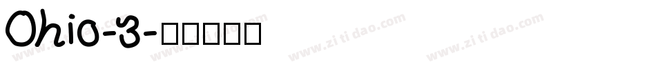 Ohio-3字体转换