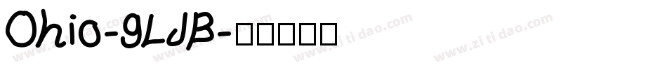 Ohio-9LJB字体转换