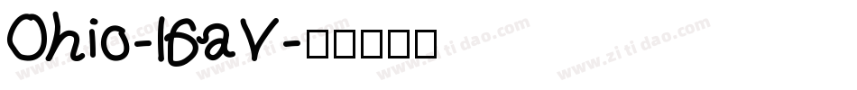 Ohio-l6aV字体转换