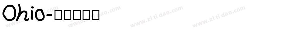 Ohio字体转换