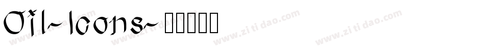 Oil-Icons字体转换